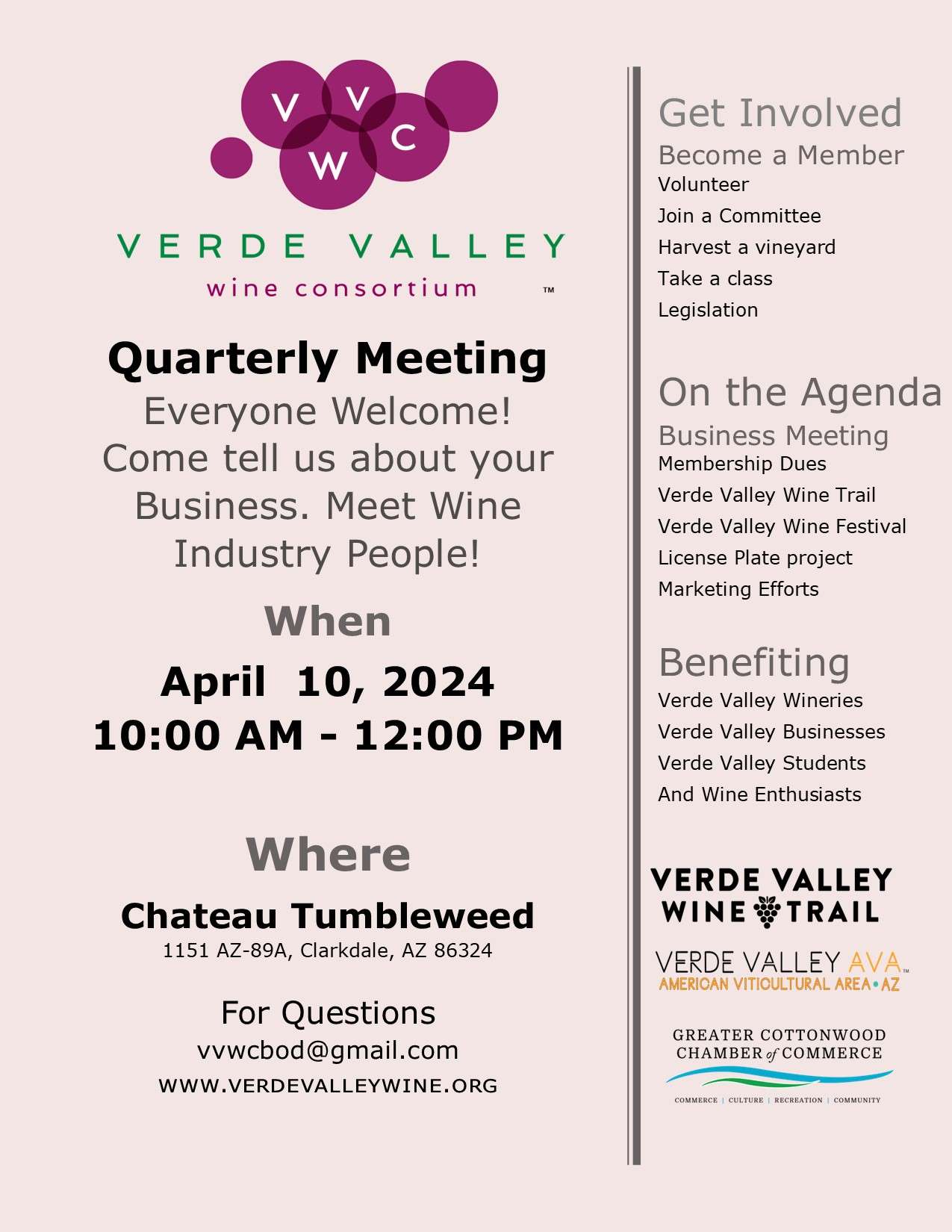 Quarterly Meeting – April 2024