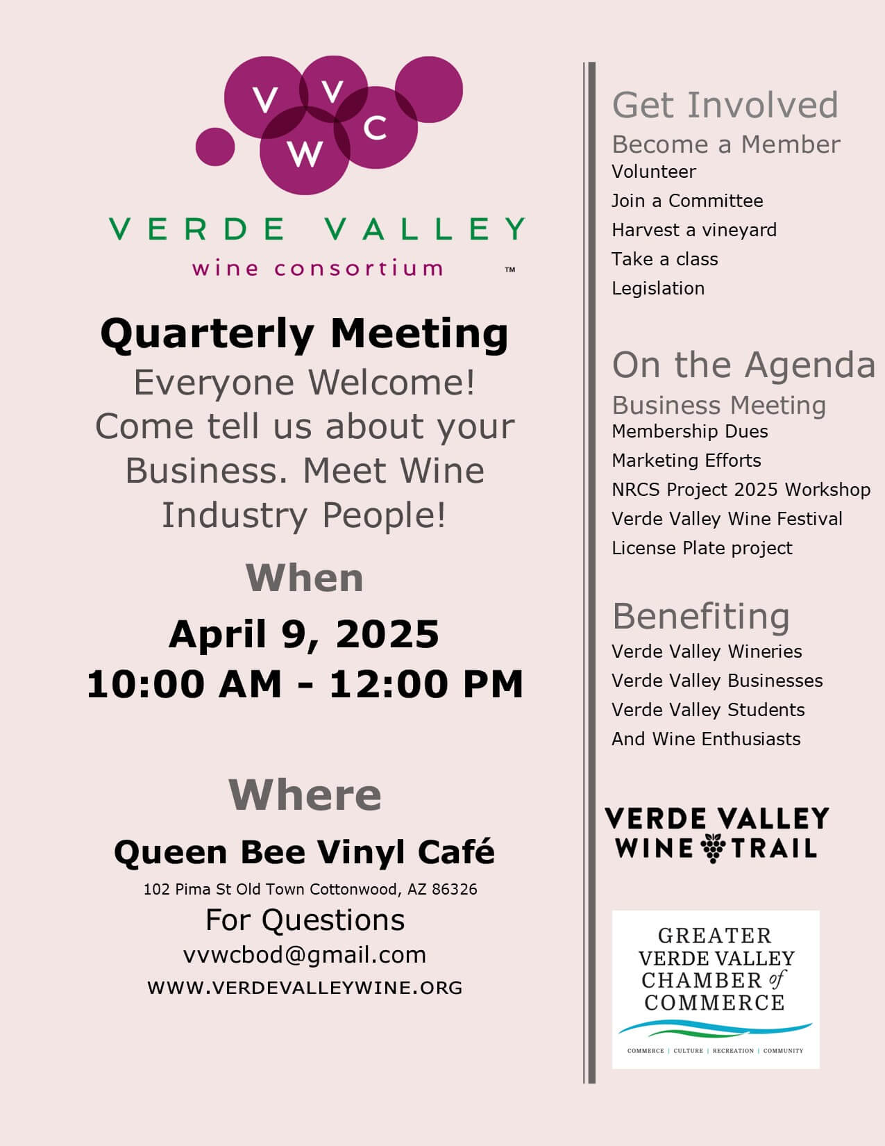Quarterly Meeting – April 9, 2025